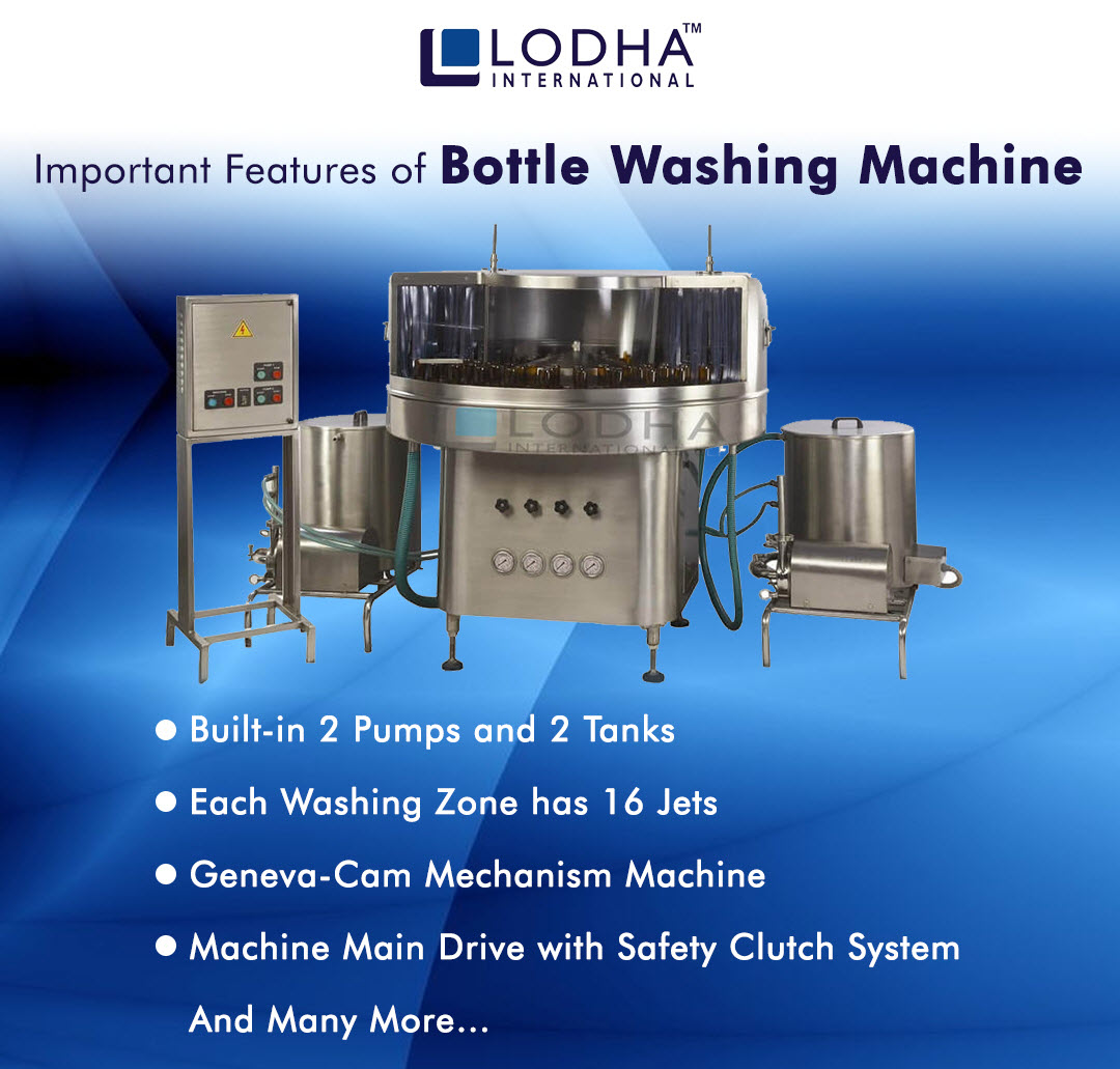 Growing Need of Bottle Washing Machine in Different Industries