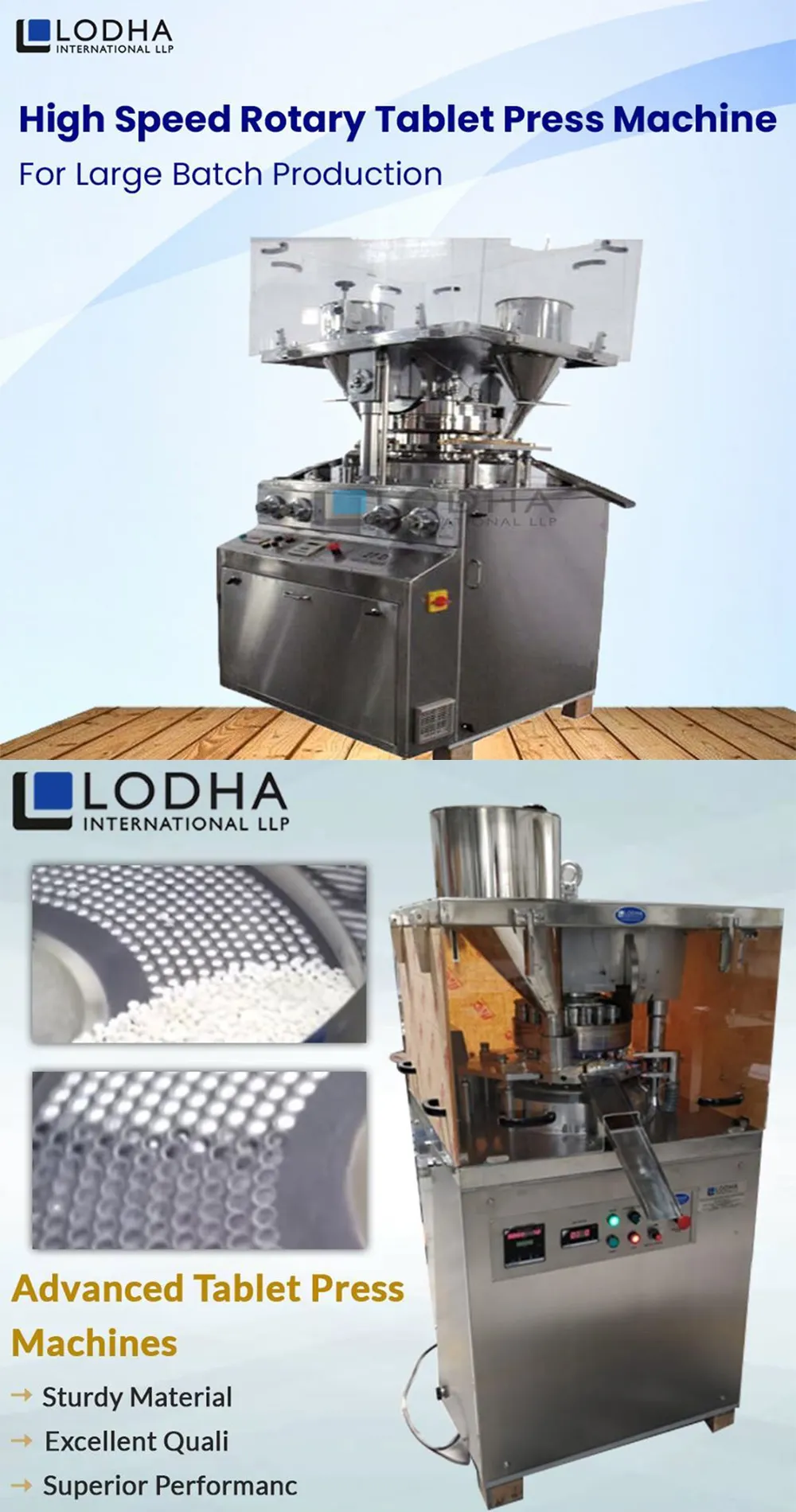 High Speed Rotary Tablet Press Machine