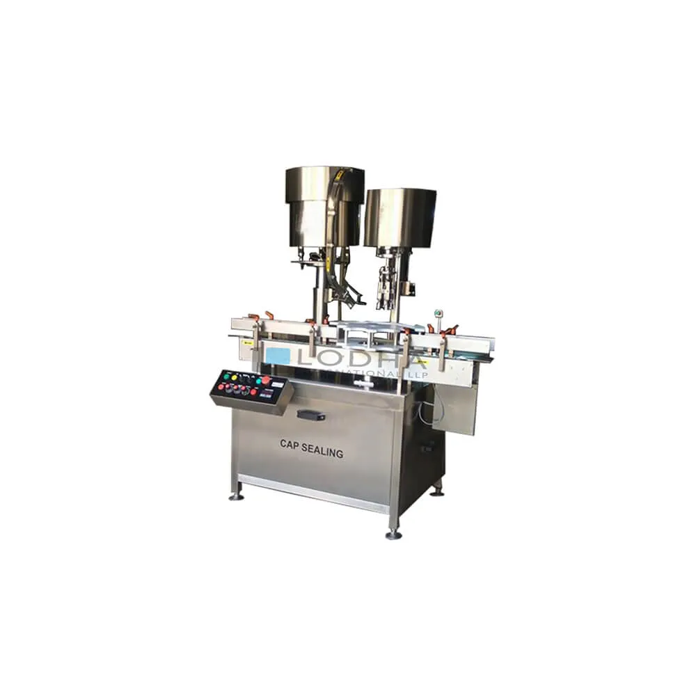 Single Head Vial Capping Machine