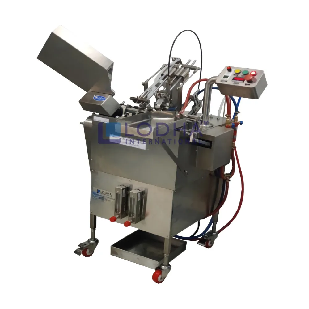 Single Head Ampoule Filling and Sealing Machine