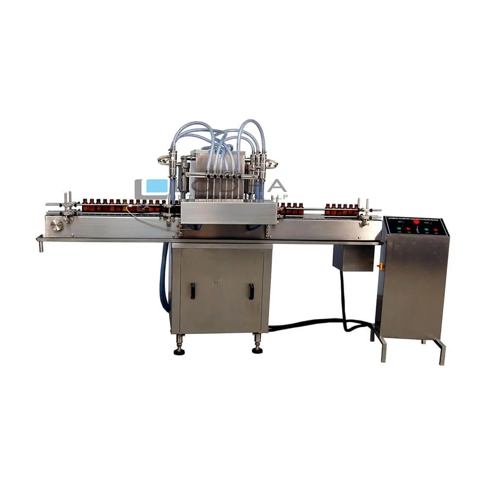 Automatic Six Head Volumetric Liquid Filling Machine