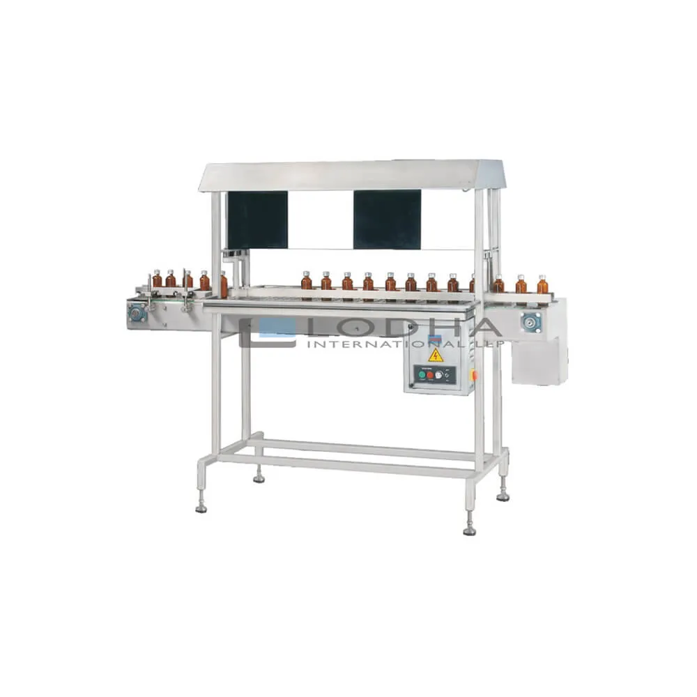 Online Visual Bottle & Vial Inspection Machine