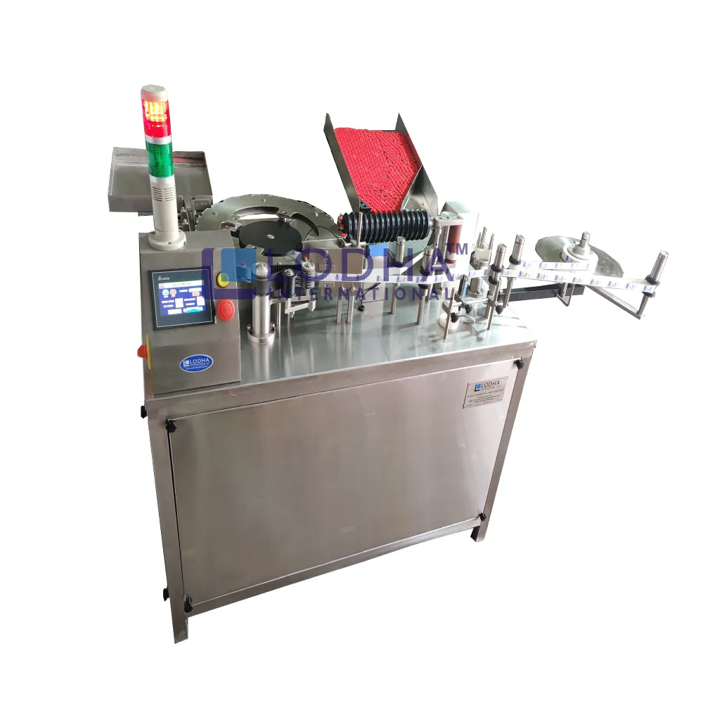 Automatic Ampoule Sticker Labeling Machine