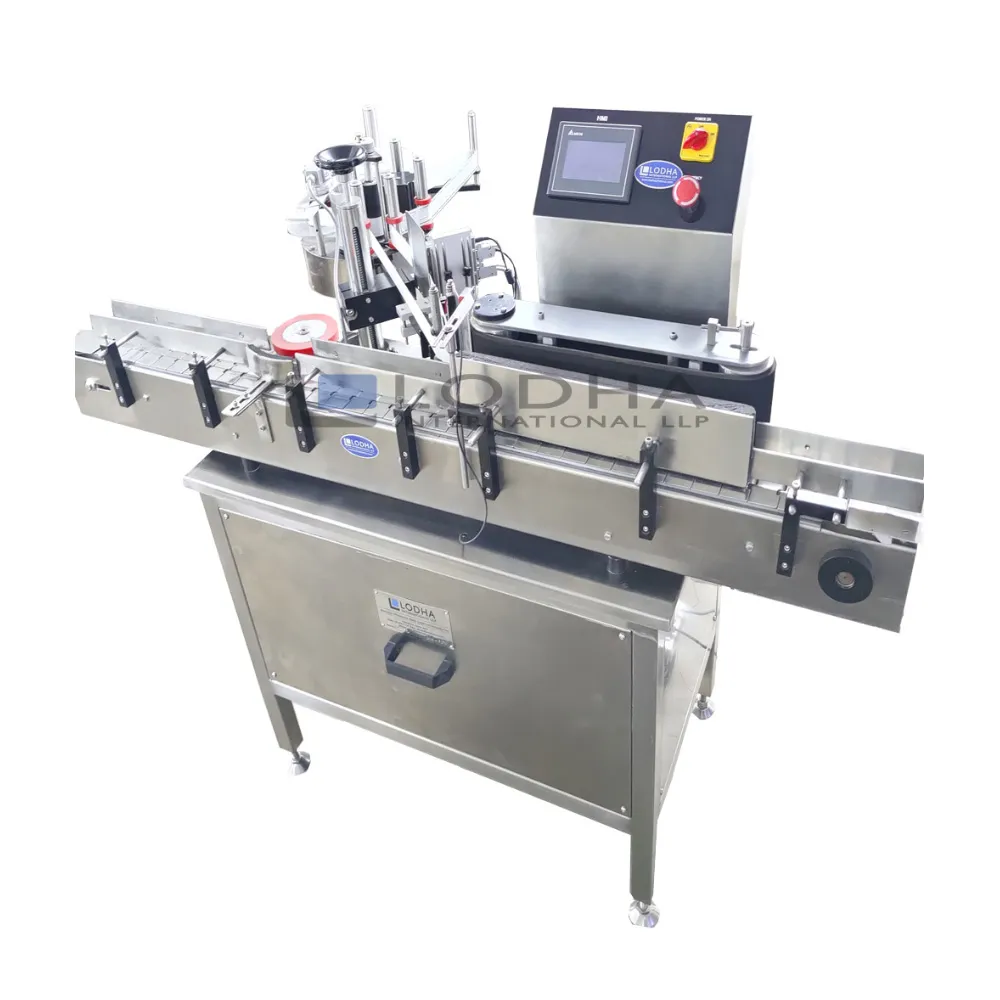 Automatic Single Side Flat Bottle Sticker Labeling Machine