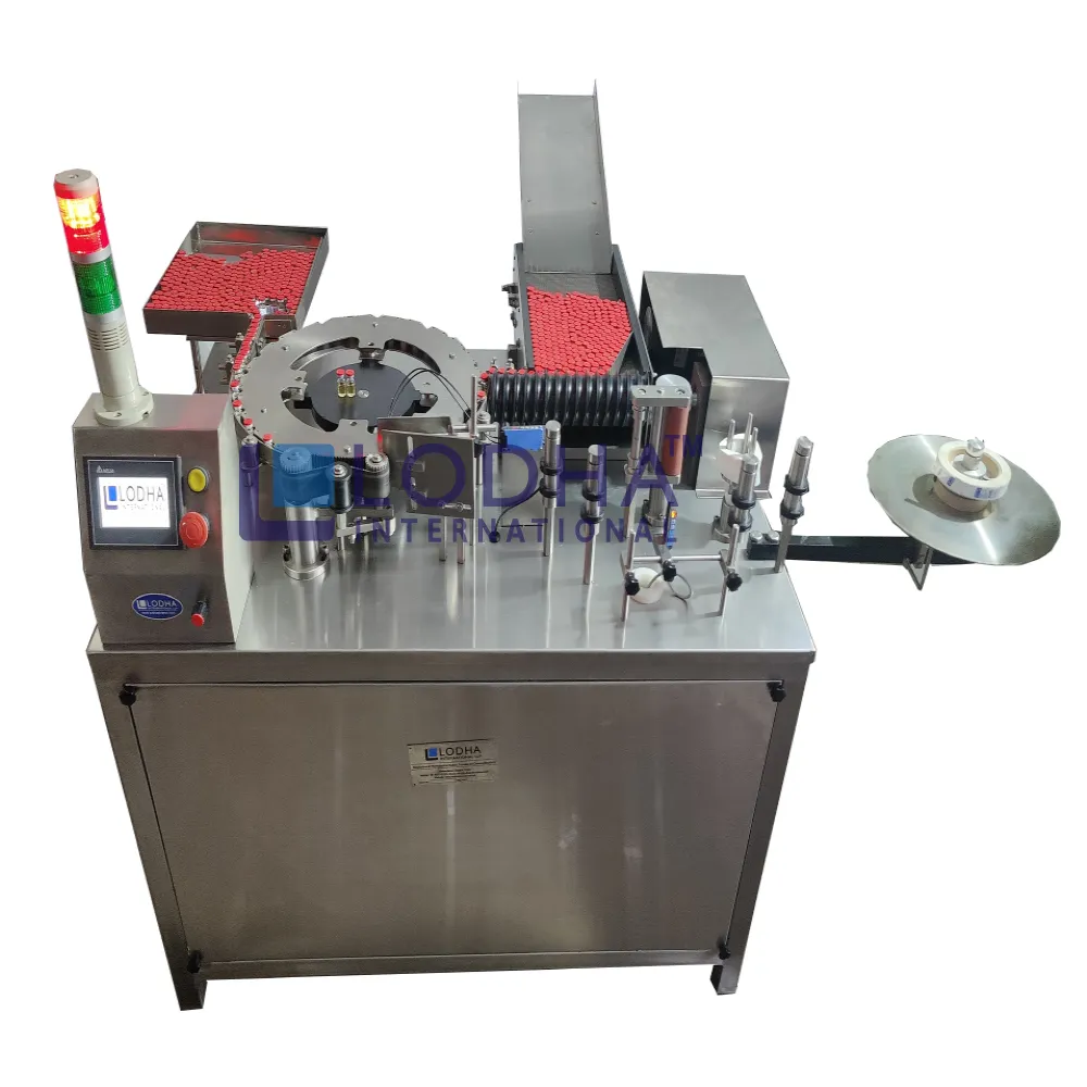 Automatic Vial Sticker Labeling Machine