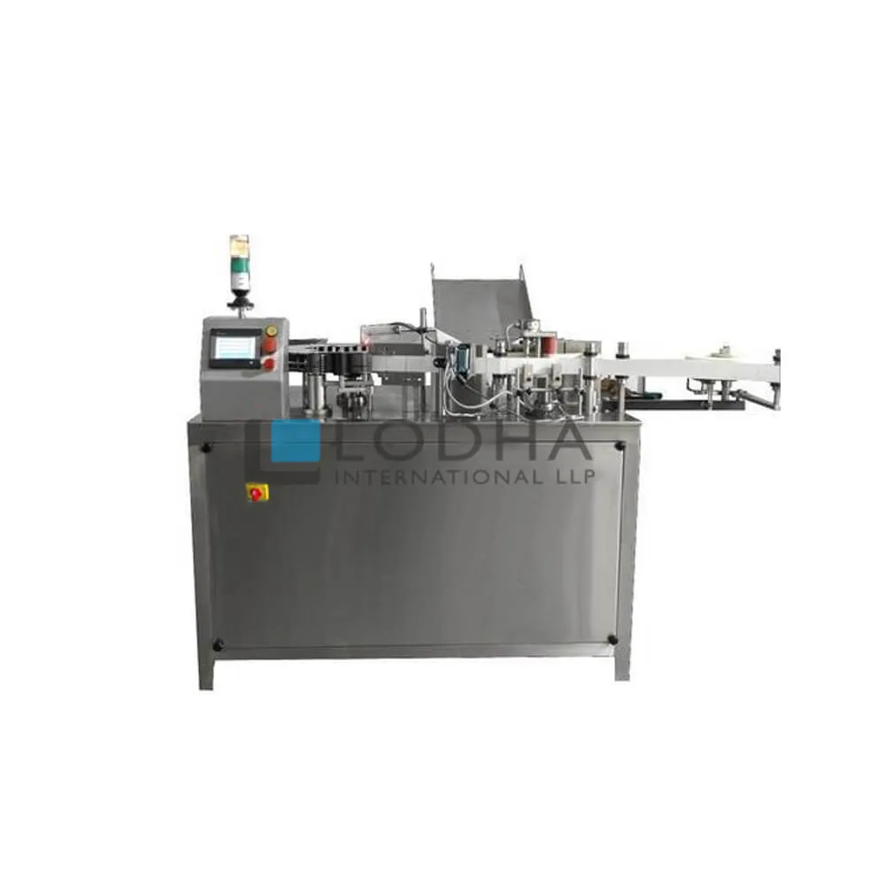 Vertical Ampoule Sticker Labeling Machine